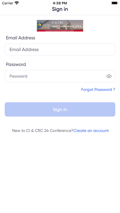 CI & CRC 24 Conference Compass Screenshot