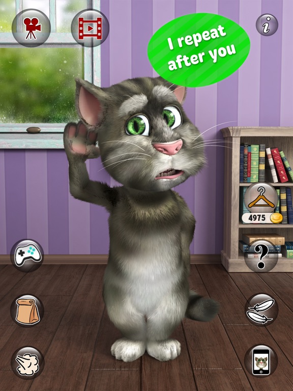 Screenshot #1 for Talking Tom Cat 2 for iPad