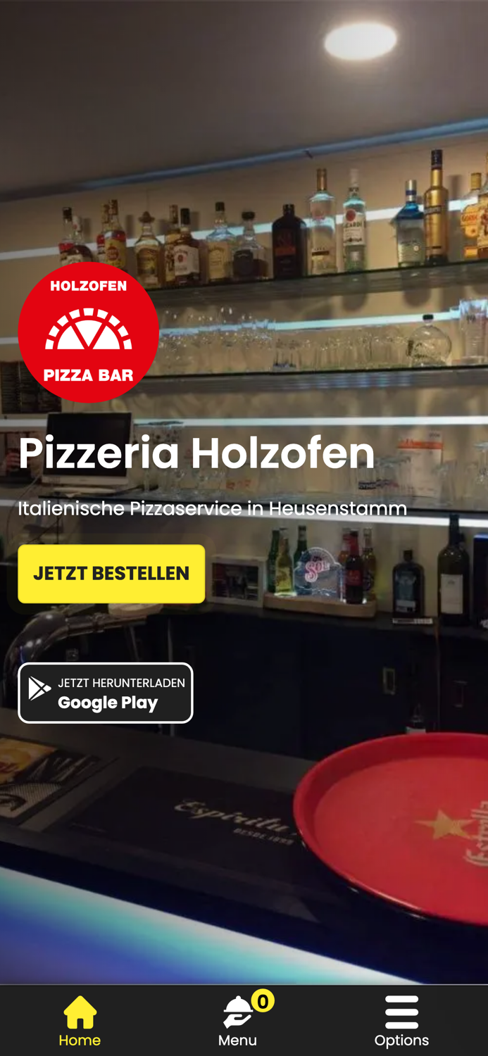 Pizzeria Holzofen