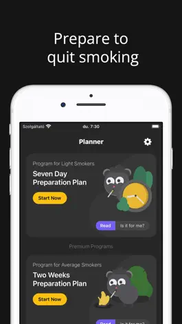 Game screenshot Quit Planner - Cigarette apk