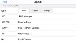 db calc iphone screenshot 3