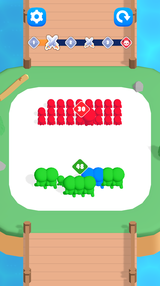 #2. Match Army 3D (iOS) Podle: Holoboo