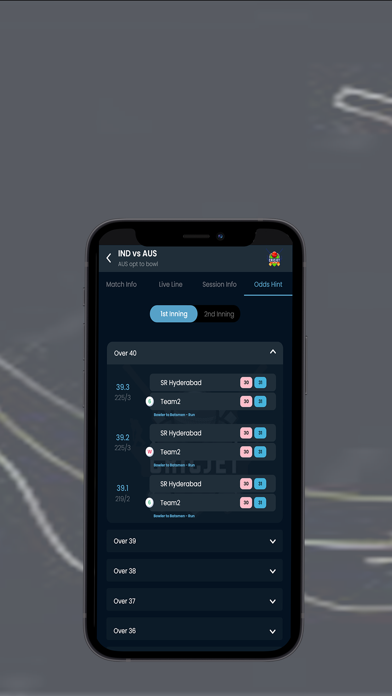 CricJet Live Line Screenshot