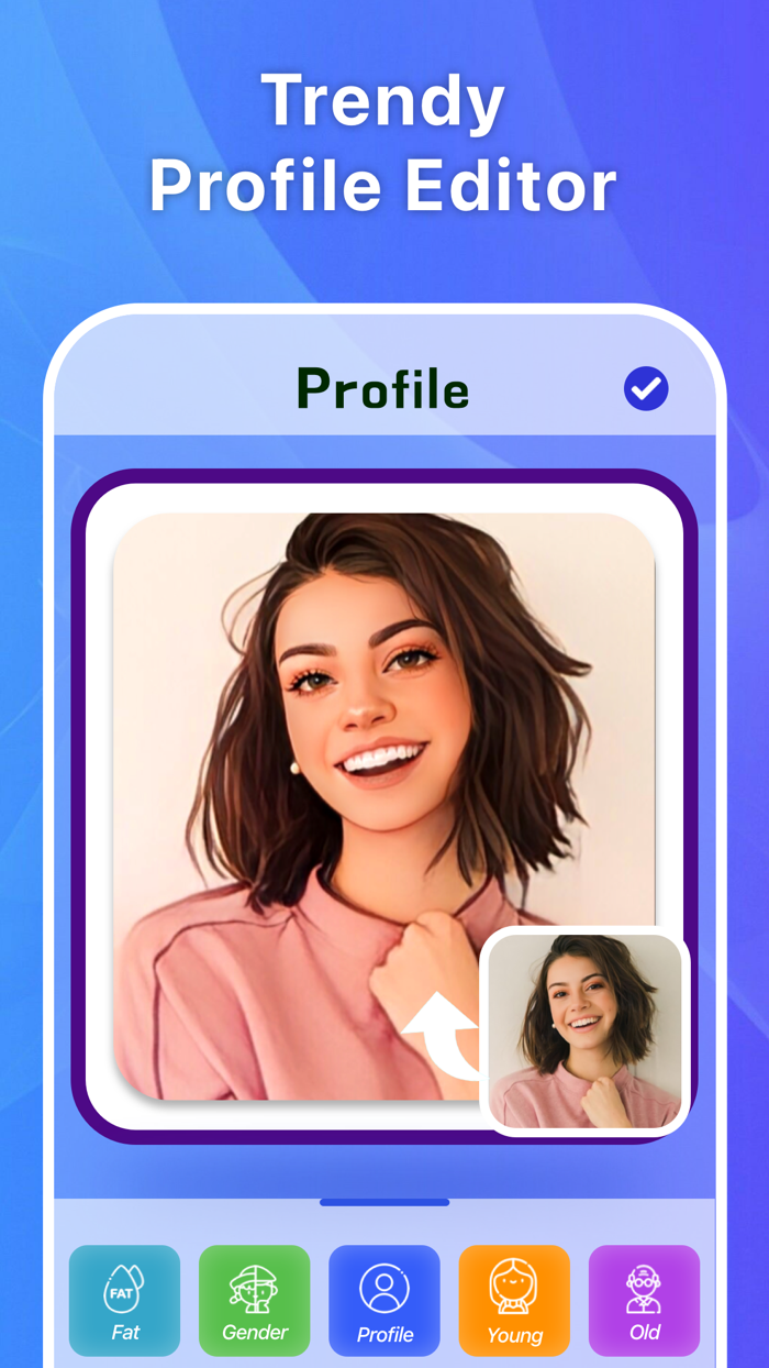 See Your Future Self Old Face