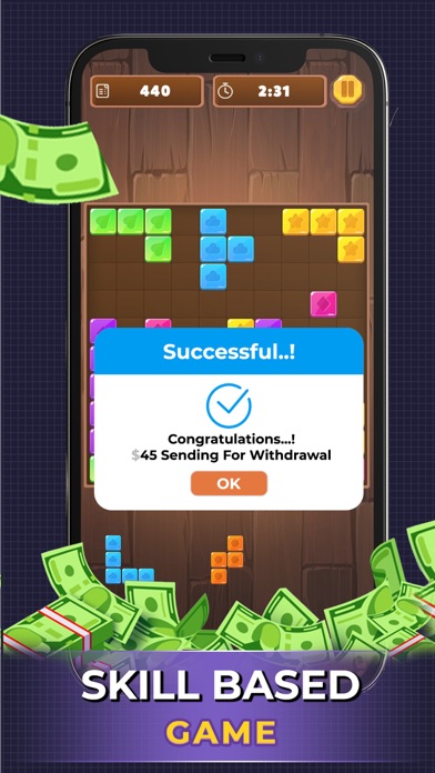 Block Puzzle: Win Real Money! Screenshot