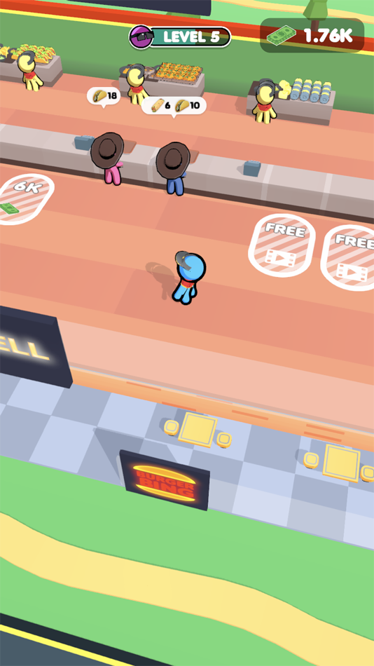 #2. Burger Boy 3D (iOS) 由: Play Holding