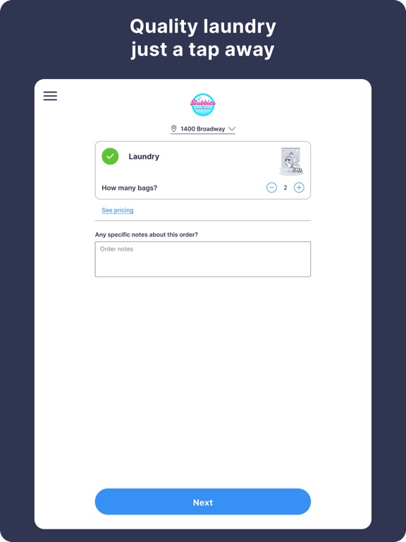 Bubbles for Bosom Buddies iPad screenshot 1 - Lifestyle app