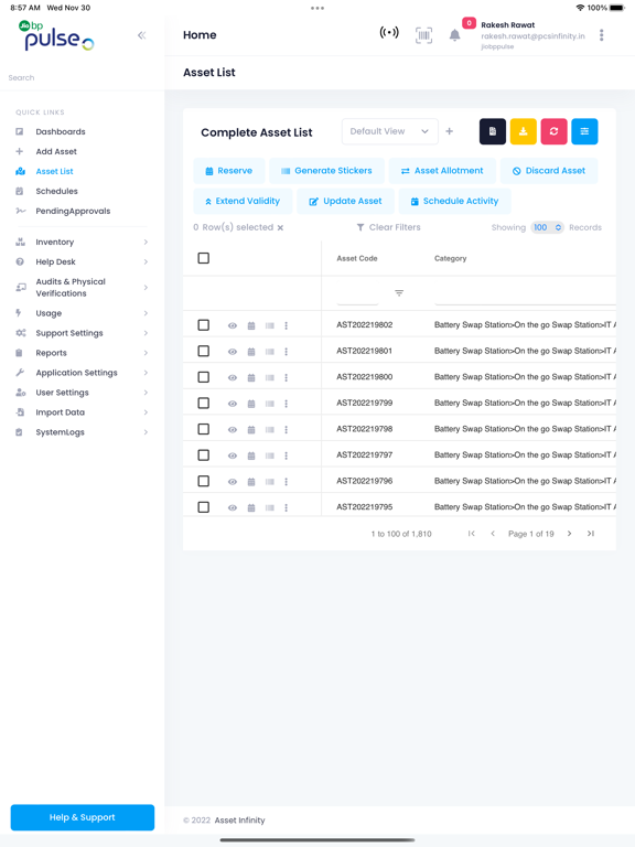 App screenshot