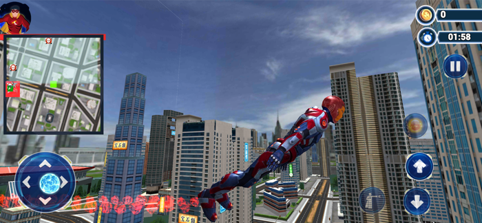 Flying Hero - Shooting games