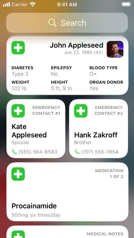 Game screenshot Medical ID Records hack