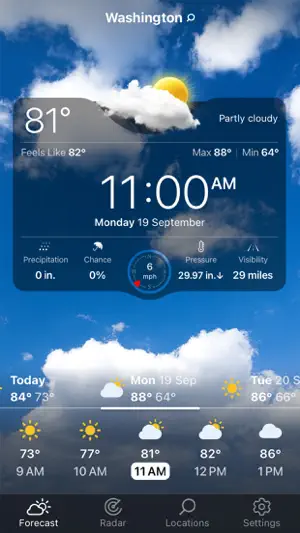 Weather Live° - Local Forecast screenshot 3