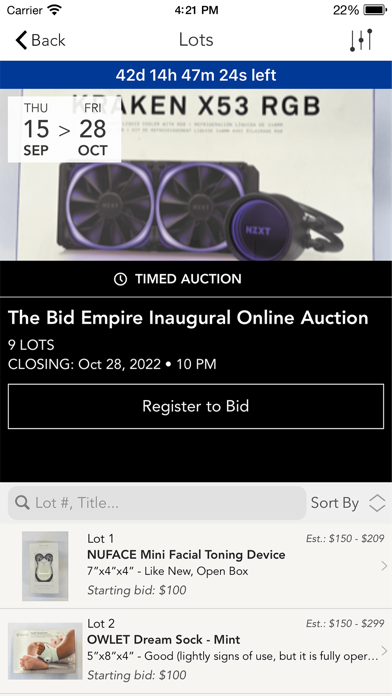 The Bid Empire Screenshot