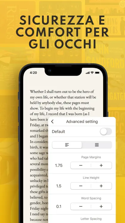 Screenshot 4 von 5 zu Book Reader: eBook Library