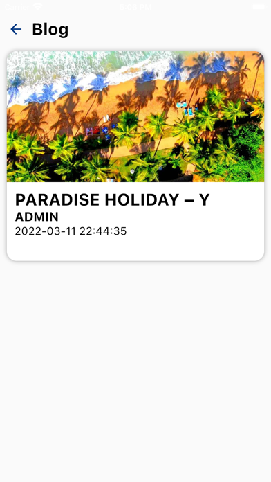Paradise Holiday Screenshot