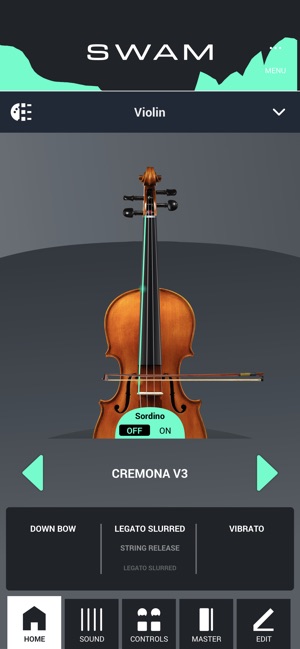 Opstå neutral Forbavselse SWAM Violin on the App Store
