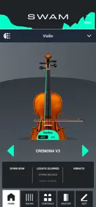 SWAM Violin screenshot #2 for iPhone