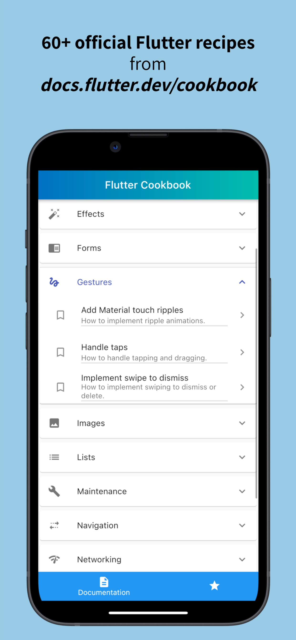 Flutter Offline Docs