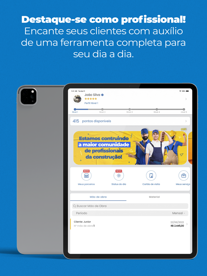 Obra Show para Profissionais