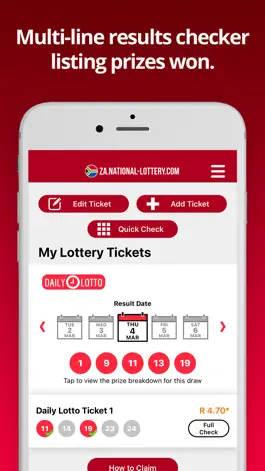 Game screenshot SA Lottery Results hack