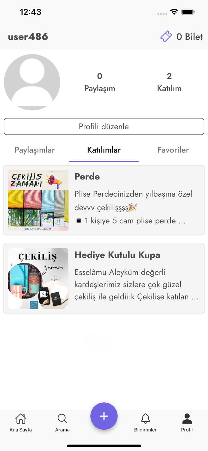 Giway -Sosyal Medya Çekilişler