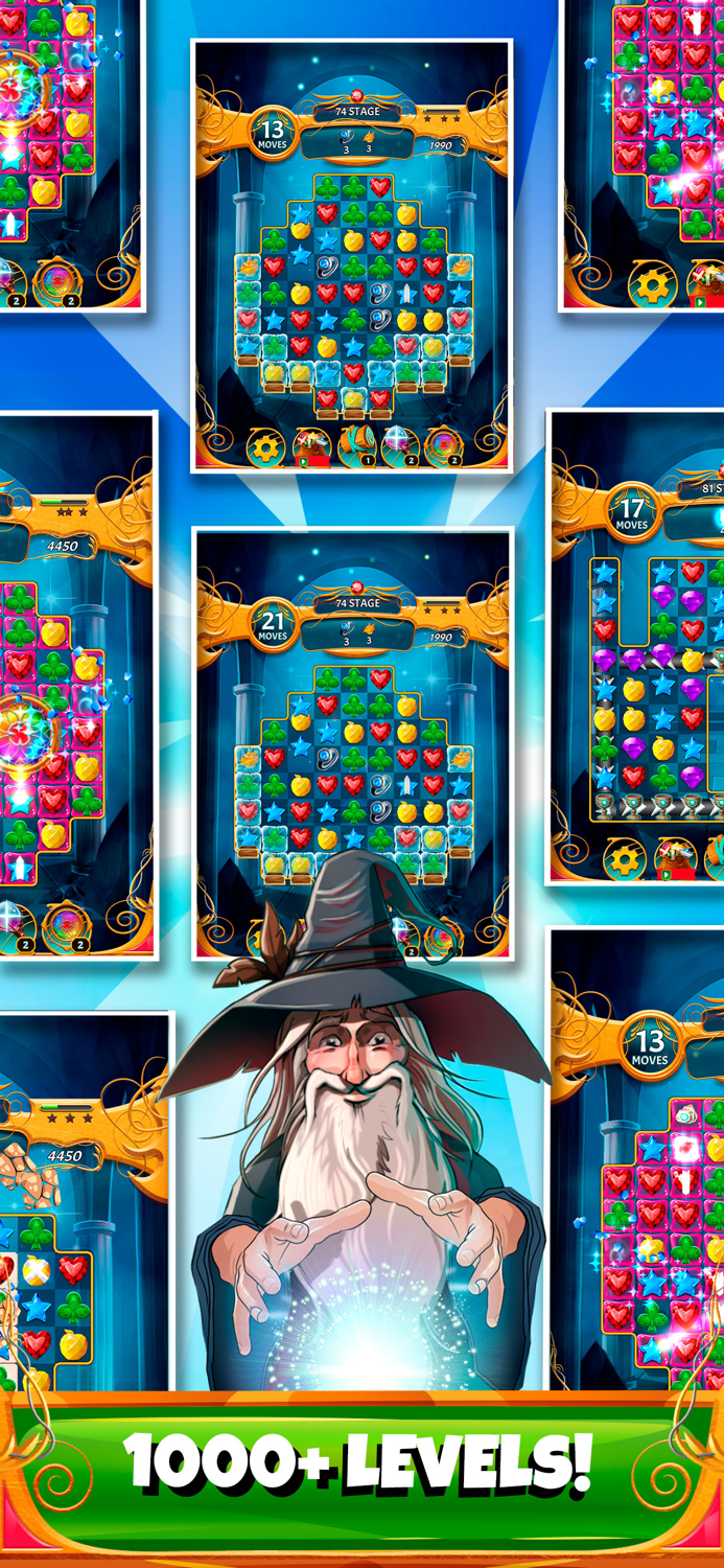 Match 3 Magic Jewels