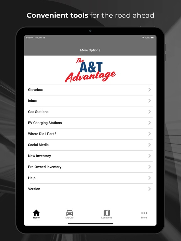 A&T Advantage iPad screenshot 2 - Business app