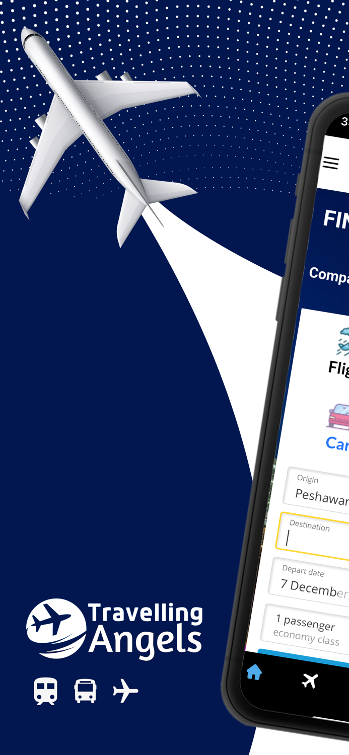 Travelling Angels Booking App