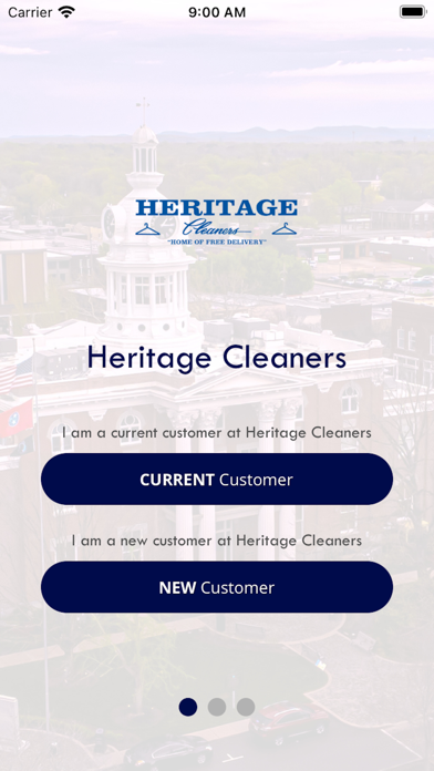 Heritage Cleaners Screenshot