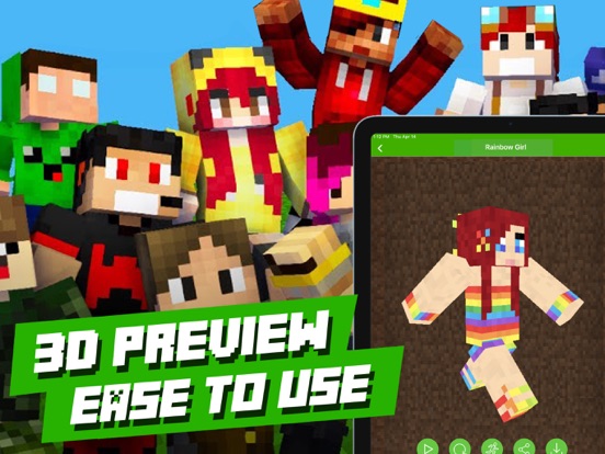 Best Skins for Minecraft PE PCのおすすめ画像2