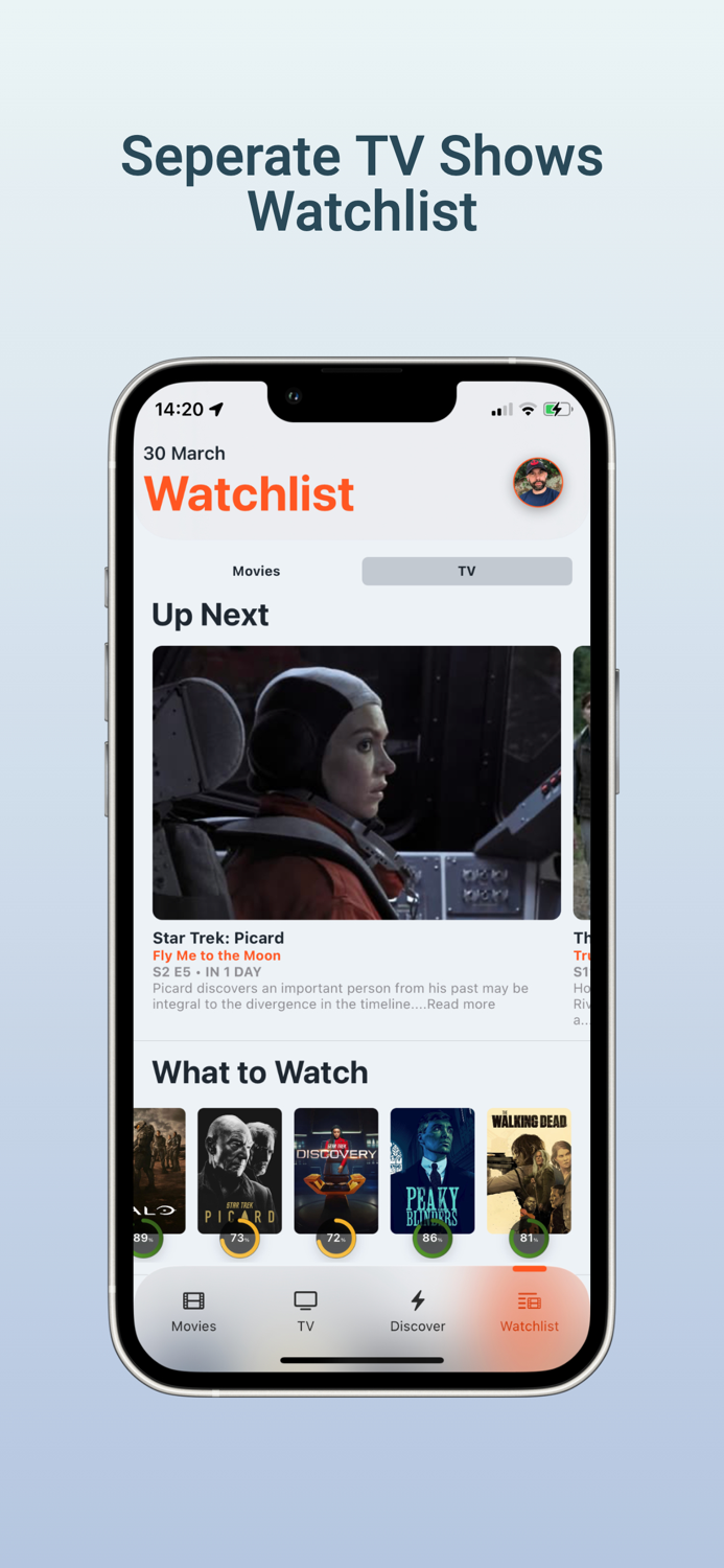 Watchlist Track TV and Movies