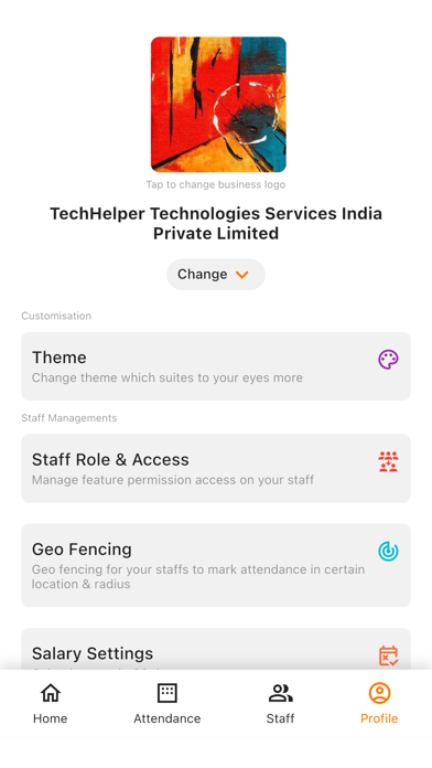 QR Staff Screenshot