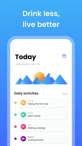 Game screenshot Clarity: Drink Less, Live Well mod apk