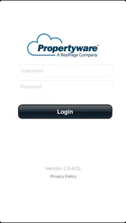 propertyware mobile iphone screenshot 1