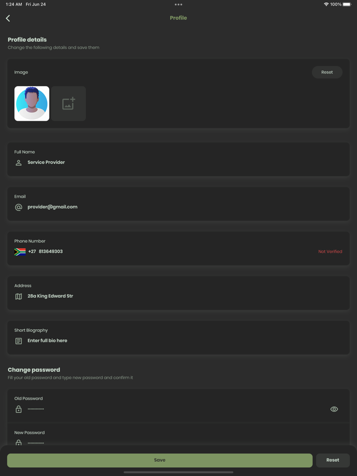 SA HOME SERVICES PROVIDER