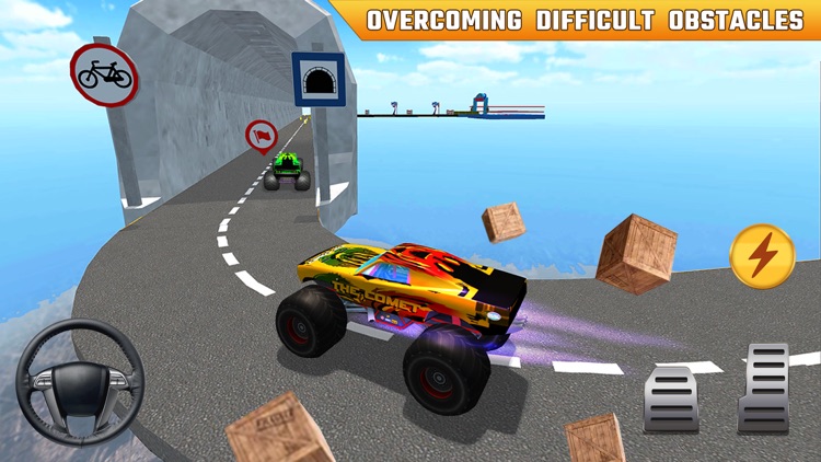 SuperHero Car Stunt Race City screenshot-4