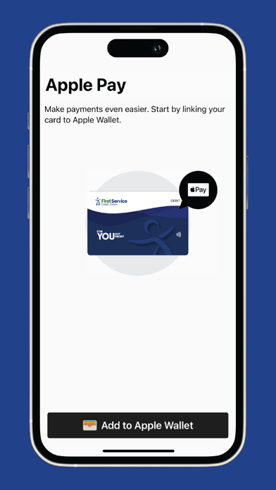 First Service Cards Screenshot