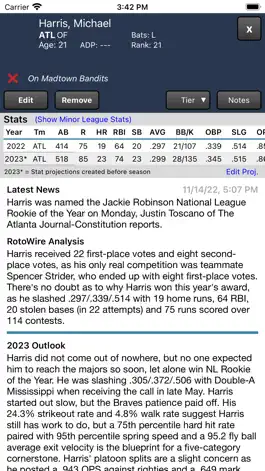 Game screenshot Fantasy Baseball Draft Kit '23 hack