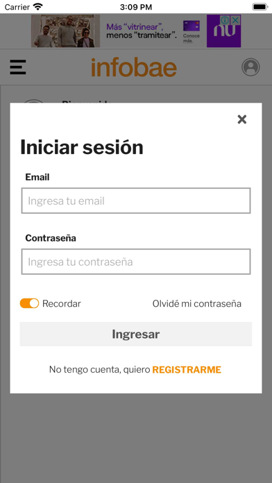 Infobae México Screenshot