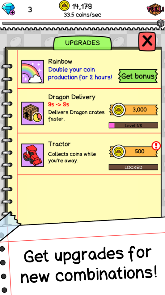 #4. Dragon Evolution: Merge Beast (iOS) 由: TPG TECNOLOGIA DA INFORMACAO LTDA