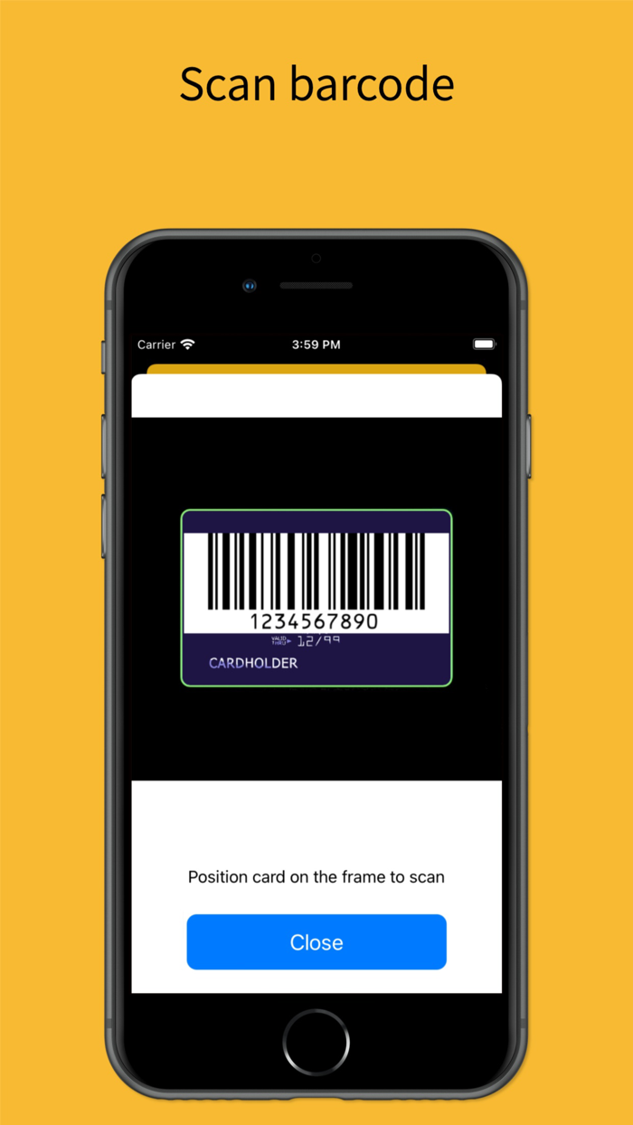 Simple Loyalty Card Wallet