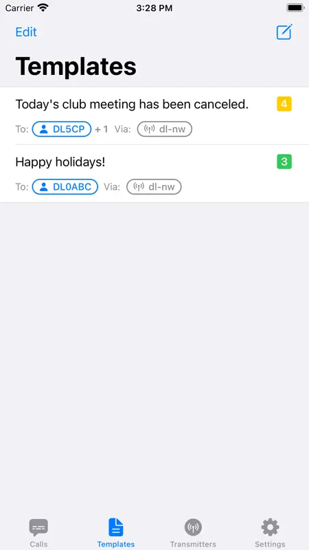 DAPNET screenshot 3 of 6