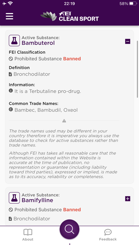 #3. FEI CleanSport Database (iOS) 由: Fédération Equestre Internationale (FEI)