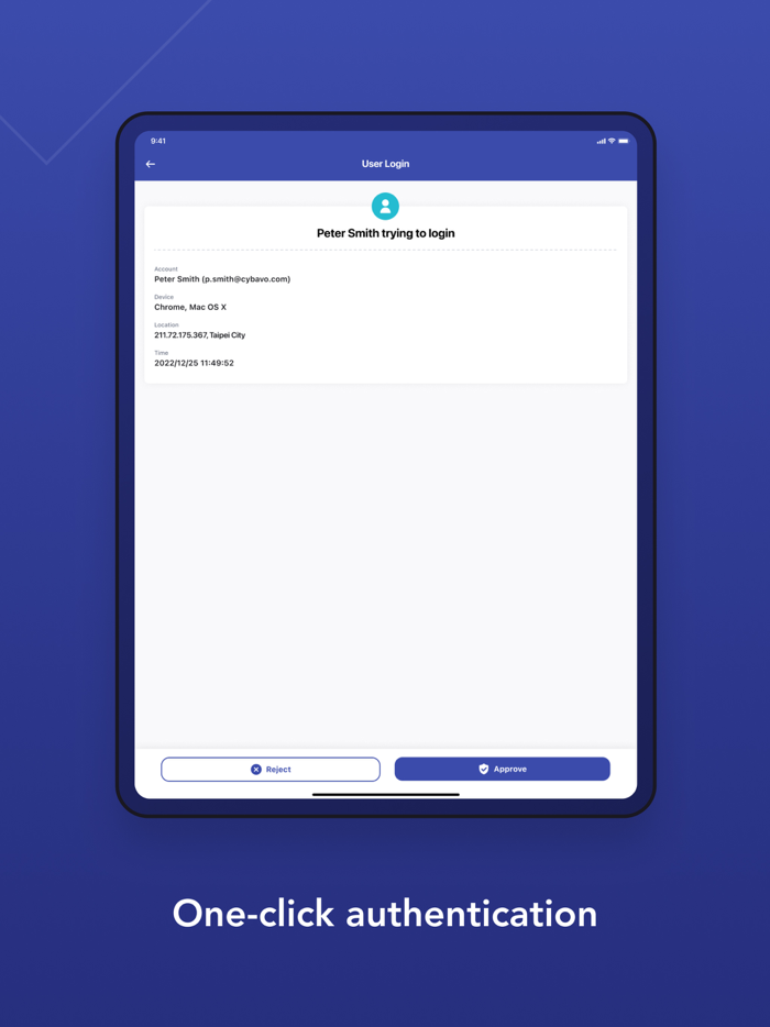 CYBAVO Authenticator