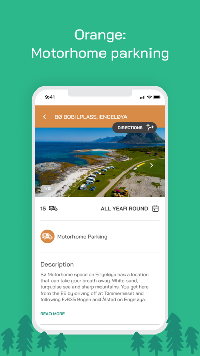 Campersite Norway Screenshot
