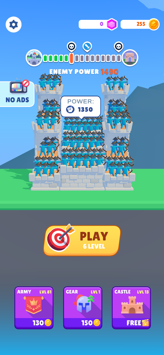 Archery Bastions Castle War