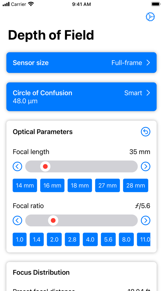 #1. Depth of Field Estimator (macOS) 由: Malte Jan Michael Gurgel