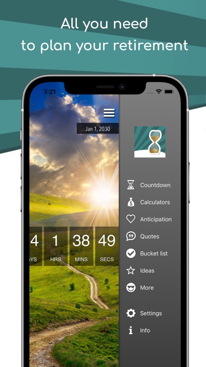 Retirement Countdown App