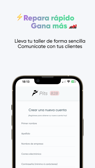 Screenshot 1 of Pits Workshop App