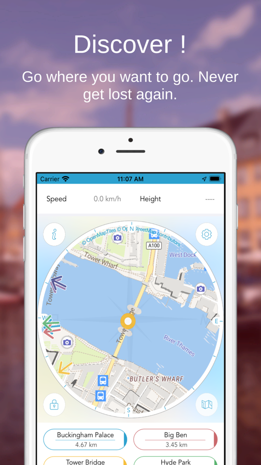London on Foot : Offline Map - 4.0.1 - (iOS)
