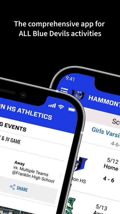 Hammonton HS Athletics Screenshot